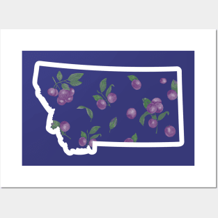 Montana Huckleberries Posters and Art